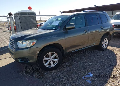 2009 Toyota Highlander из США, поврежденный, VIN JTEDA41A592005477